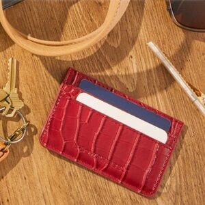 NEW B-LOW THE BELT Croc Card Case